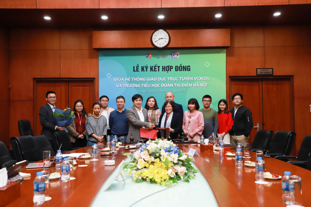 nền-tảng-gd-trực-tuyến-VioEdu-ký-kết-hợp-tác-với-trường-TH-Đoàn-Thi-Điểm