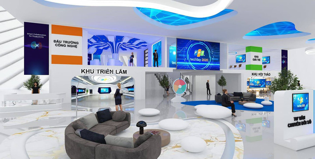 không-gian-triển-lãm-tại-FPT-Techday-2020