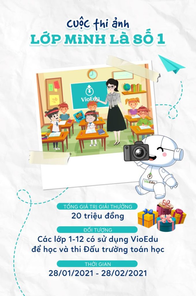 Cuộc thi ảnh lớp mình là số 1 VioEdu