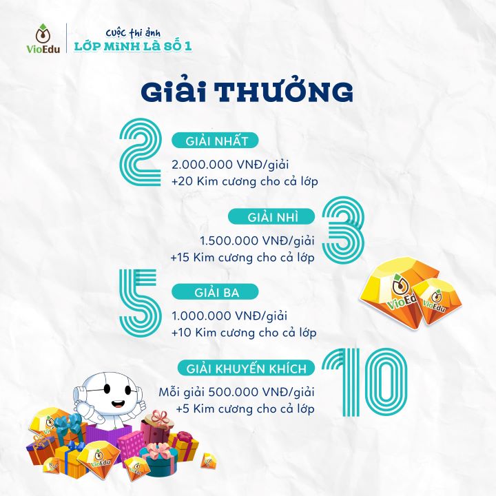 Cuộc thi ảnh lớp mình là số 1 VioEdu