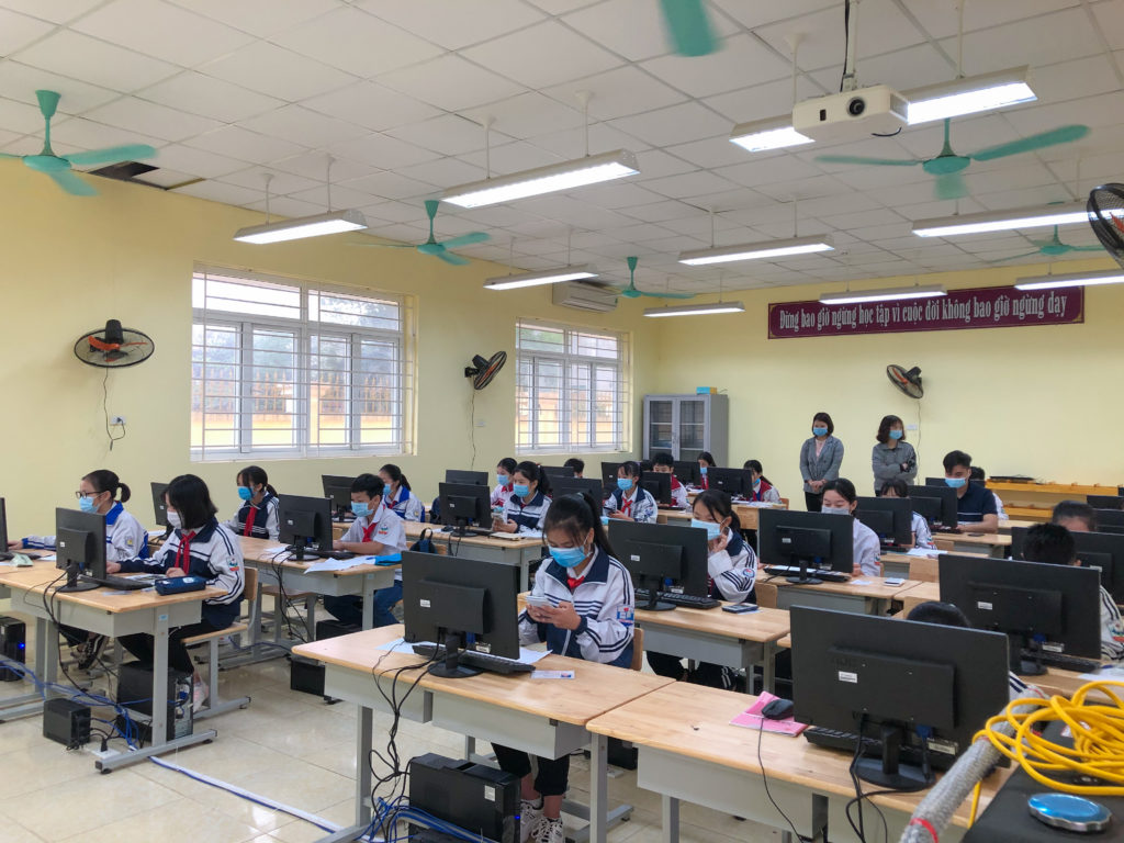 chung kết đấu trường toán học vioedu huyện chương mỹ