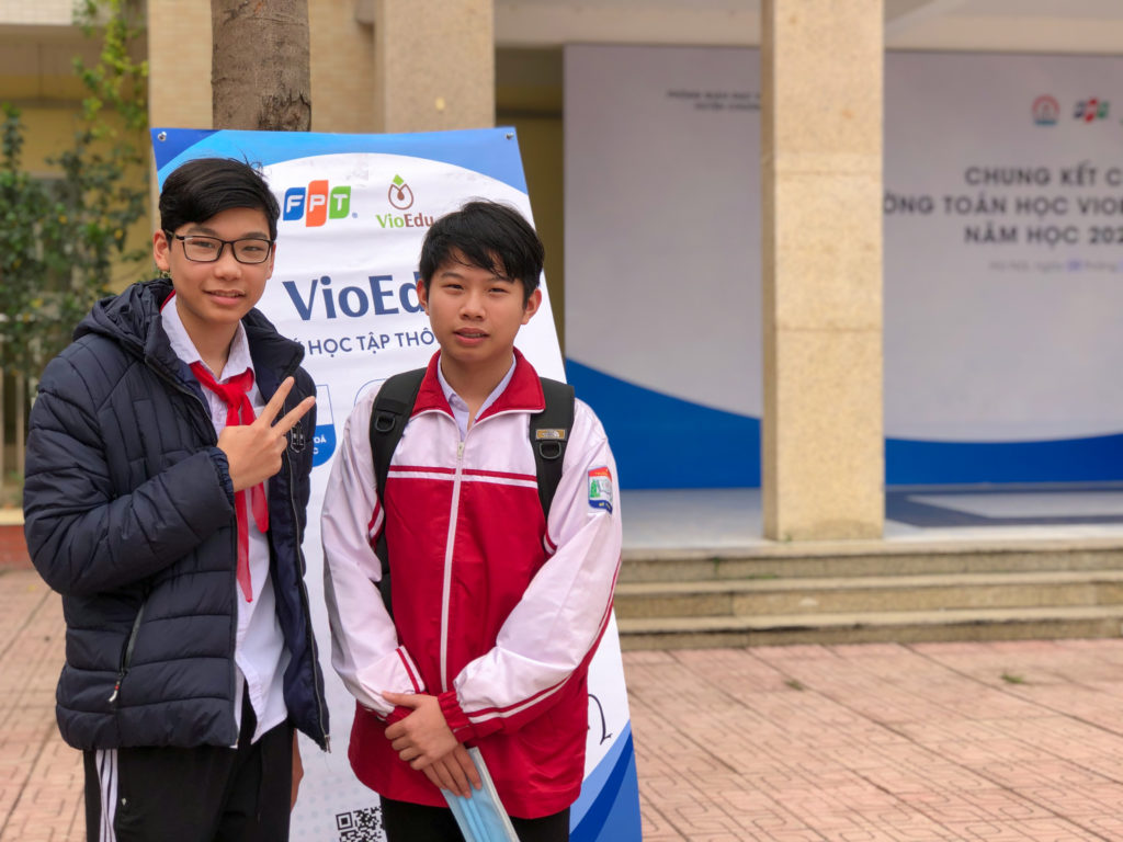 chung kết đấu trường toán học vioedu huyện chương mỹ