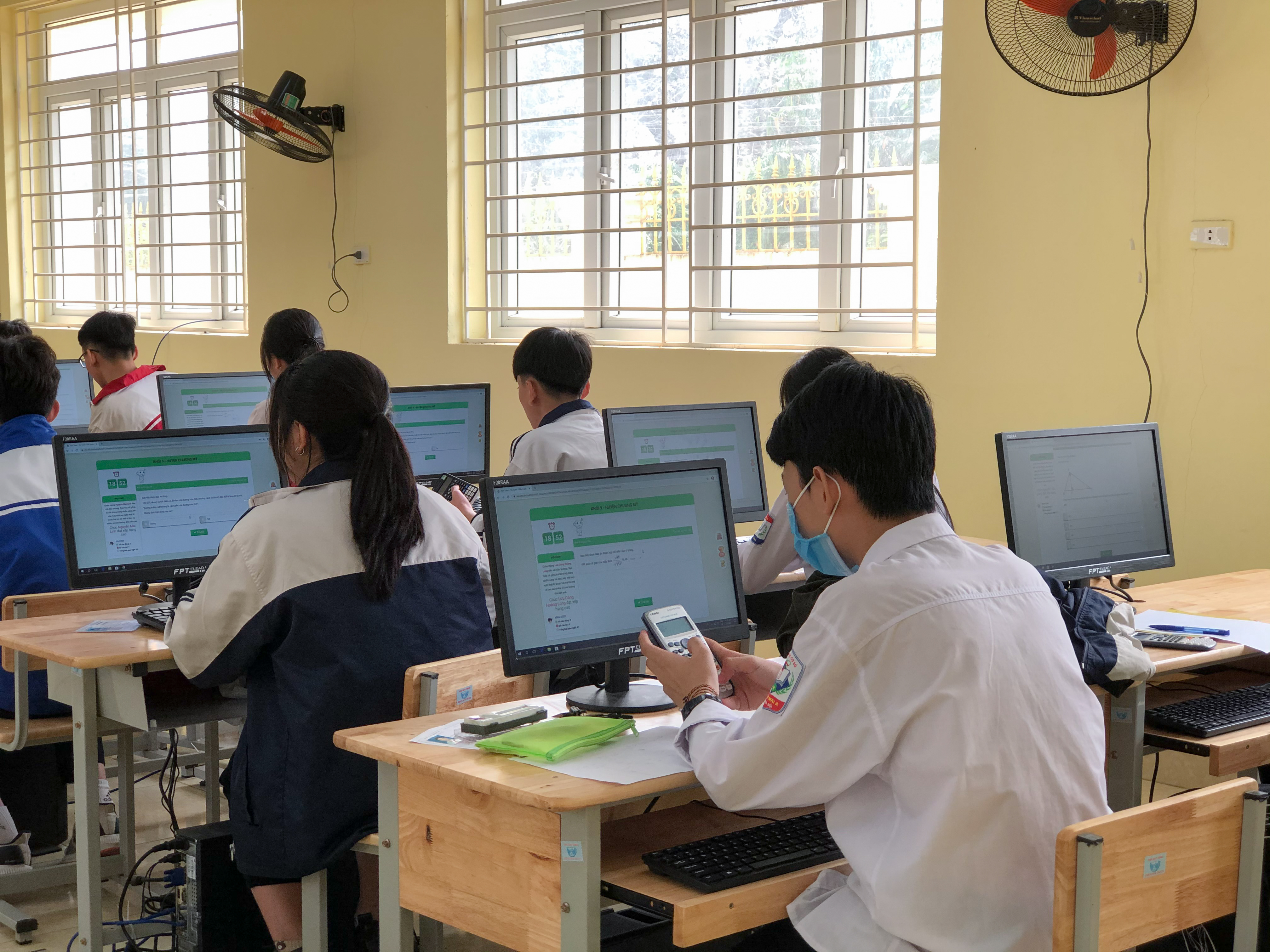 chung kết đấu trường toán học vioedu huyện chương mỹ