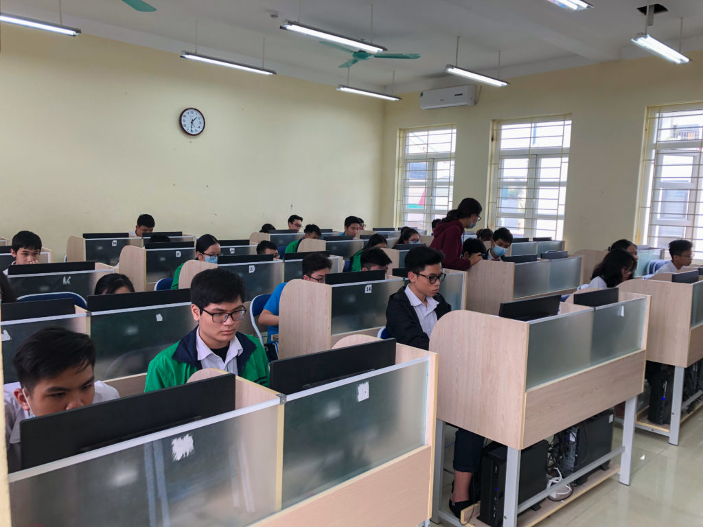 chung kết đấu trường toán học vioedu quận ba đình