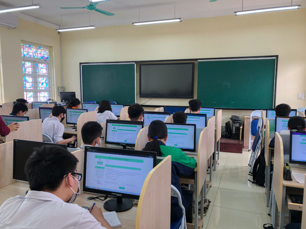 chung kết đấu trường toán học vioedu quận ba đình