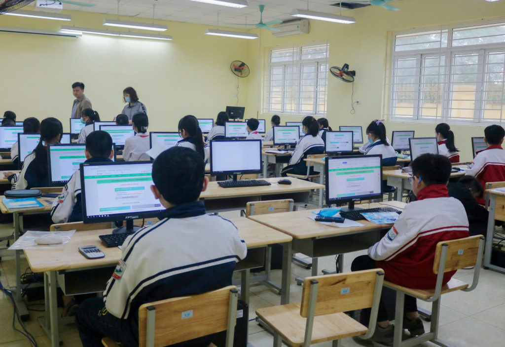 chung kết đấu trường toán học vioedu huyện chương mỹ