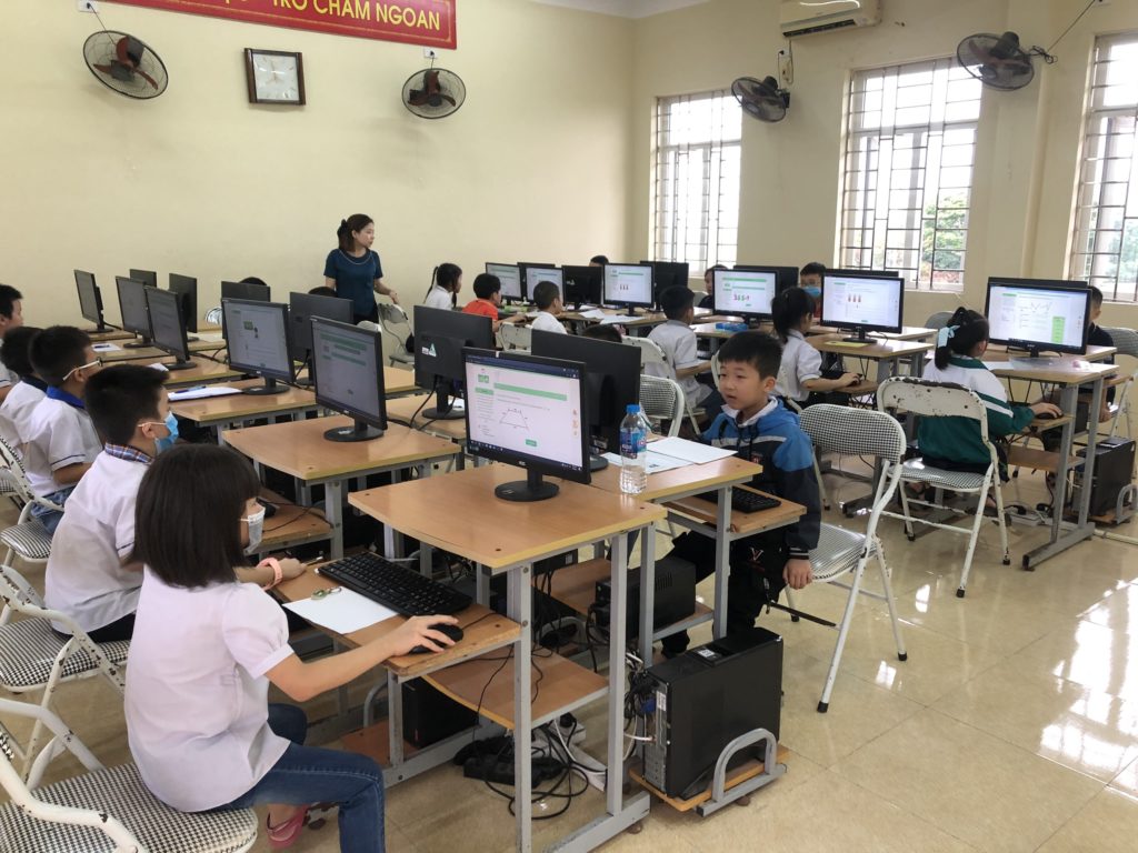 Học sinh huyện Đông Anh tham gia vòng chung kết cấp huyện, đấu trường Toán học