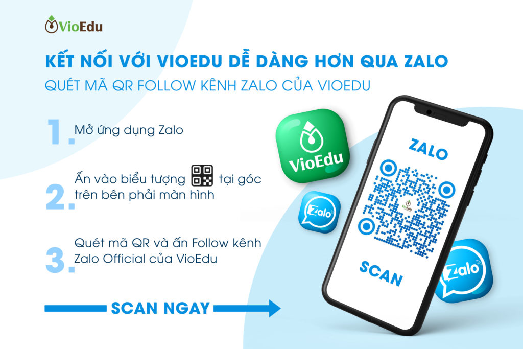hướng dẫn nhận ưu đãi giảm giá khoá học toán vioedu qua zalo