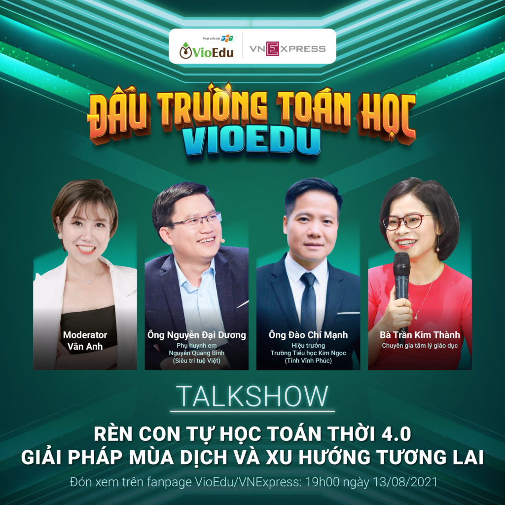 buổi chia sẻ trực tuyến: rèn con tự học toán thời 4.0-giải pháp mùa dịch, xu hướng tương lai